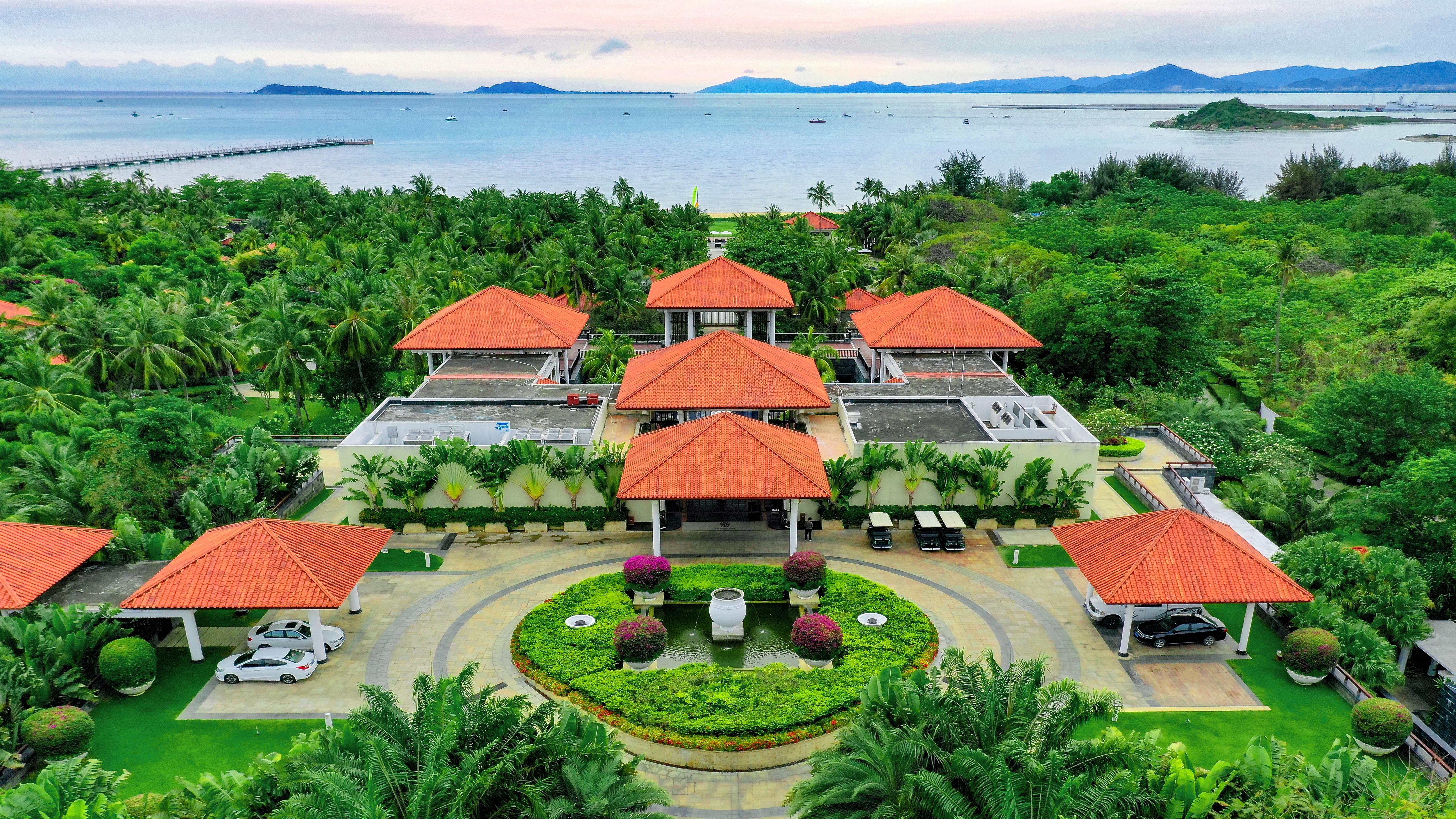 Banyan Tree Sanya Villa Buitenkant foto